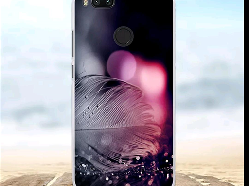 [86564] COVER PARA XIAOMI MI A2, SILICOM, DISEÑO 3D (PLUMA) (FUNDAXMIA2-PLUMA)