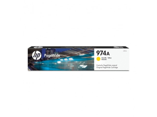 [80761] CARTUCHO HP 974 - L0R93AL - AMARILLO - 37.5ML - PARA IMPRESORA PAGEWIDE PRO 452DW / 577DW / 477DW