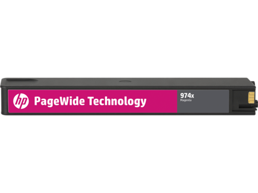 [80762] CARTUCHO HP 974X - L0S02AL - MAGENTA - ALTO RENDIMIENTO - 82ML - PARA IMPRESORA PAGEWIDE PRO 452DW / 577DW / 477DW