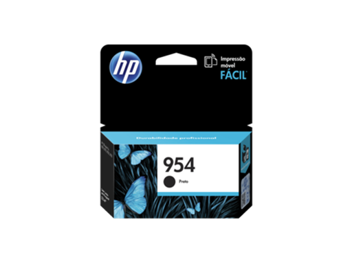 [78754] CARTUCHO HP 954 NEGRO (L0S59AL) - PRINT CARTRIDGE - 1 X PIGMENTED COMPATIBLE PRODUCTS — HP OFFICEJET 7740 (G5J38A) - OFFICEJET PRO 8210 / 8710 /8720