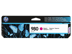 [77636] CARTUCHO HP 980 - D8J08A - MAGENTA - 80.5ML - PARA IMPRESORA PAGEWIDE X555 / X585