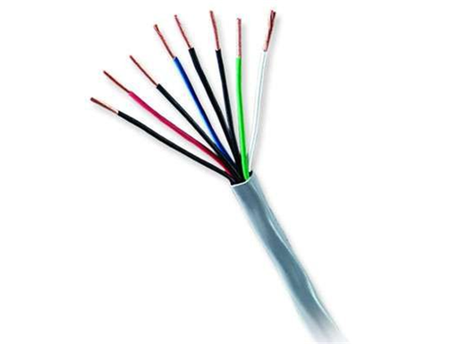 [78967] ROLLO DE CABLE PARA CAMARA,GENESIS (HONEYWELL) 11045501, 22/4 STRANDED UNSHIELDED CABLE, WHITE [500'] - (CAJA)