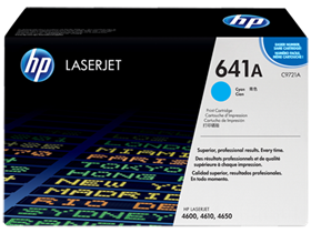 [67498] TONER HP 641A - C9721A - CYAN - 8,000 PAGINAS - PARA IMPRESORA LASERJET 4600