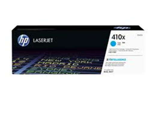 [80904] TONER HP 410X - CF411X - CYAN - ALTO RENDIMIENTO - 5,000 PAGINAS - PARA IMPRESORA LASERJER COLOR - M477 - M452