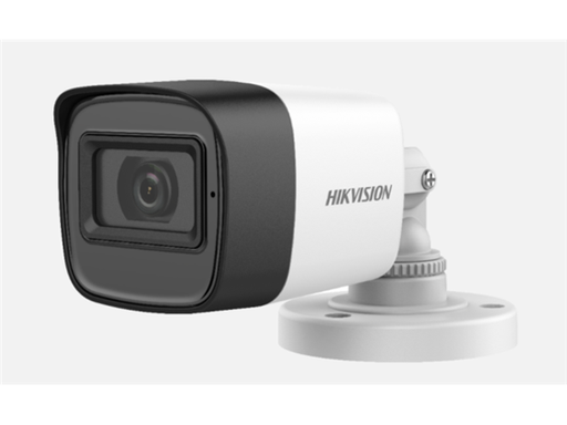 [93778] CAMARA DE VIGILANCIA HIKVISION, ANALOGA, BULLET, 2MP, (1920X1080), EXIR 2.0, 25M IR, IP67, MICROFONO, AUDIO VIA COAXIAL
