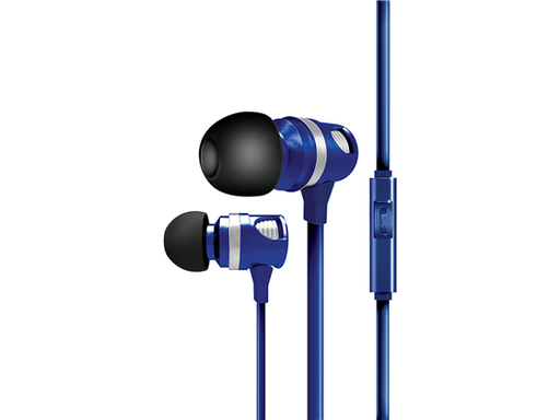 [90706] AUDIFONO CON MICROFONO COBY, ALAMBRICO, CON BOTON RESPUESTA DE LLAMADA, AZUL (CVE-133-NVY)