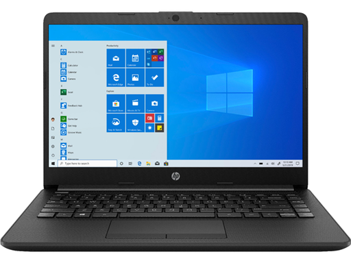 [89197] LAPTOP HP 14-DK1003DX 14" HD, AMD ATHLON 3050U DUAL-CORE 2.3GHZ, 4GB, 128GB SSD, WINDOWS 10 HOME EN MODO S, BLUETOOTH 5.0, 1 X HDMI PORT, 2 X USB 2.0 PORT, 2 X USB 3.0 PORT, 1 X USB TIPO C,  3-CELL LITHIUM-ION BATTERY, JET BLACK, INGLES