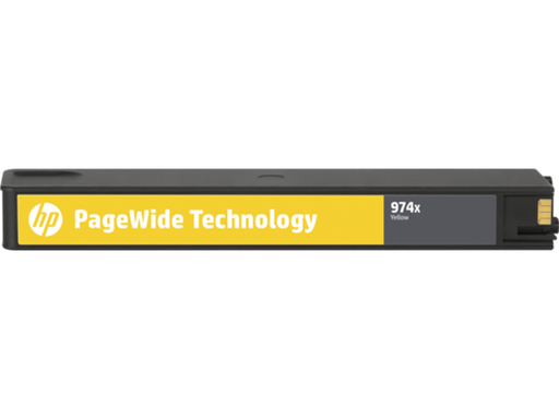 [80763] CARTUCHO HP 974X -L0S05AL - AMARILLO - ALTO RENDIMIENTO - 86ML - PARA IMPRESORA PAGEWIDE PRO 452DW / 577DW / 477DW