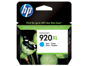 [66641] CARTUCHO HP 920XL - CD972A - CYAN - ALTO RENDIMIENTO - 6ML - PARA IMPRESORA OFFICEJET INK CARTRIDGE 6000 / 6500A / 7500A