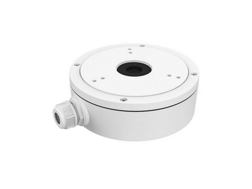 [85277] CAJA DE CONEXIONES PARA DOMO DE CAMARA HIKVISION, MATERIAL DE ALUMINIO, DISEÑO A PRUEBA DE AGUA.