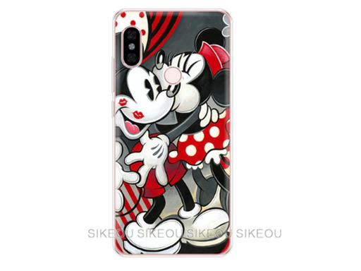 [86725] COVER PARA XIAOMI REDMI NOTE 5, SILICOM, DISEÑO 3D (KISS) (FUNMIN5-KISS)