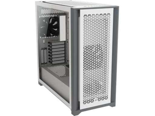 [92560] CASE CORSAIR 5000D AIRFLOW, MID TOWER, WHITE, 7 EXPANSION SLOT, 4X 2.5", 2X 3.5", TAPA DE CRISTAL TEMPLADO, SOPORTA 3 ABANICOS 120MM FRONTAL, TOPE Y LATERAL(CC-9011211-WW)