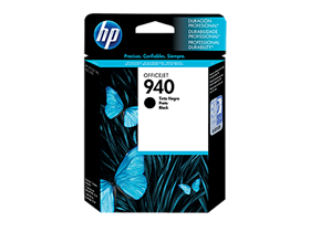 [65916] CARTUCHO HP 940 - C4920AL - NEGRO - 22ML - PARA IMPRESORA OFFICEJET PRO 8000 / 8500