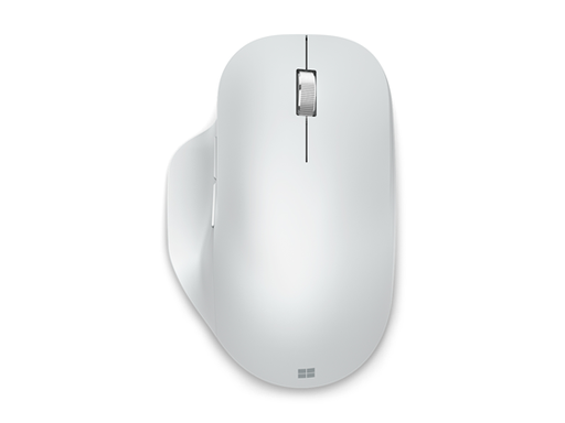 [93048] MOUSE ERGONOMICO MICROSOFT BLUETOOTH 5.0 WIRELESS, COLOR GLACIAR (BLANCO).