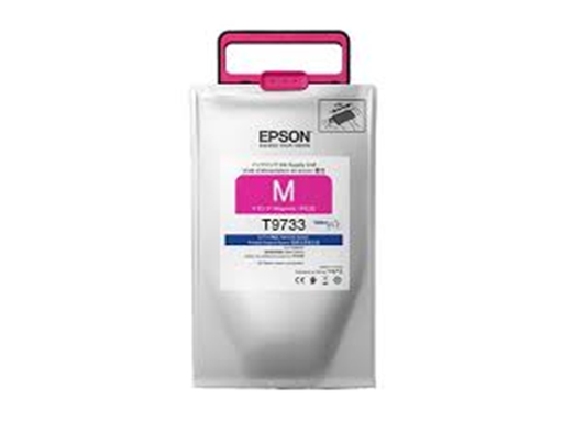 [87380] BOLSA DE TINTA EPSON T973 MAGENTA, RENDIMIENTO DE TINTA 20,000 PAGINAS, COMPATIBLE CON EPSON, WORKFORCE PRO WF-C869R.