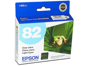 [65543] CARTUCHO EPSON 82N CYAN CLARO,  COMPATIBLE CON IMPRESORA EPSON STYLUS PHOTO T50, TX700W, TX720WD, TX730WD,  (T082520-AL) TRAMO 3 JAULA