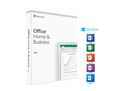 [86247] MICROSOFT OFFICE HOME AND BUSINESS 2019 32/64 INGLES, CAJA.