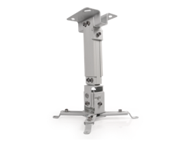 [69055] SOPORTE PARA PROYECTOR KLIPX BLANCA DE TECHO DESDE 280MM HASTA 350MM DIAGONAL, SOPORTA HASTA 10 KG (22 LB),