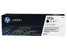 [74887] TONER HP 312A - CF380A - NEGRO - 2,400 PAGINAS - PARA IMPRESORA COLOR LASERJET PRO - MFP M476NW, M476DN Y M476DW