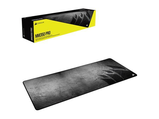 [92592] MOUSE PAD CORSAIR GAMING MM350 PRO PRIMIUM EXTENDED XL, TELA A PRUEBA DE DERRAMES, (930MM X 400MM X 4MM), NEGRO (CH-9413771-WW)
