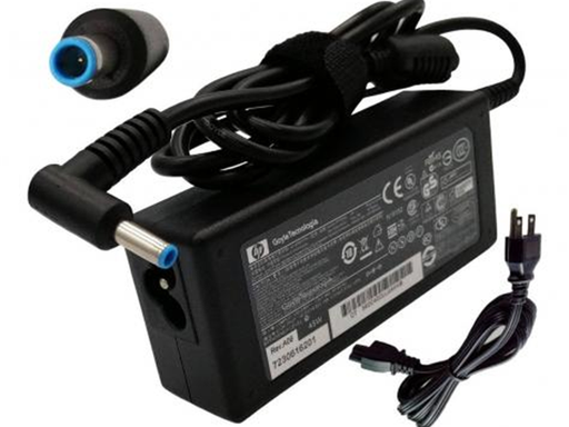 [88134] CARGADOR FUENTE PARA LAPTOP HP PUNTA AZUL, 65W, 19.5V, 3.33A.
