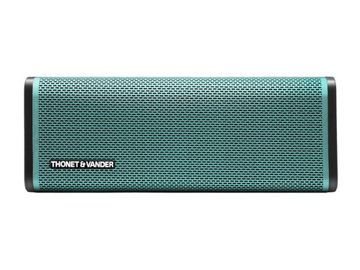 [87597] BOCINA THONET & VANDER FREI BLUETOOTH, 16W, VERDE AZULADO, DURACION DE BATERIA 8 HORAS, (HK096-03578)