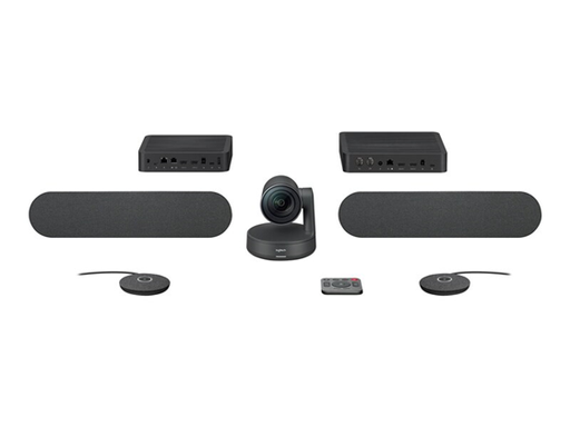 [89987] CAMARA DE VIDEO CONFERENCIA LOGITECH, RALLY PLUS ULTRA-HD CON CONTROL DE CÁMARA, 4K A 30 FPS, 1080P A 30 FPS Y 60 FPS, PANORAMICA CON INCLUNACION Y ENFOQUE AUTOMATICO, USB Y HDMI.