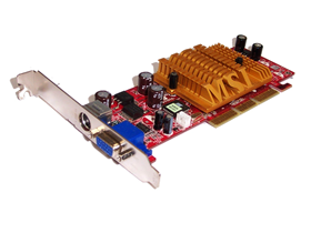 [61640] TARJETA DE VIDEO MSI MX4000 64MB, 32BIT, GDDR, 1 VGA + 1 S-VIDEO.