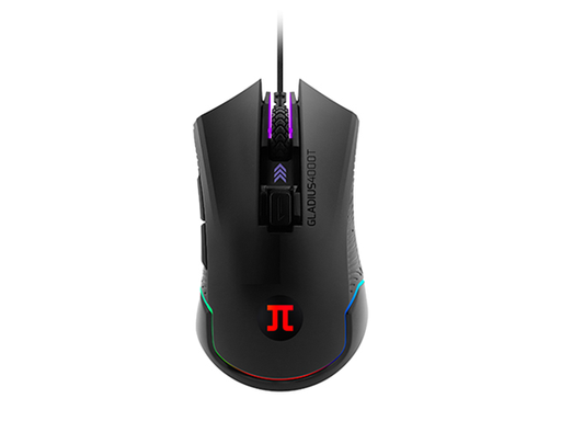 [87011] MOUSE PRIMUS PMO-101, GAMING GLADIUS 4000T, OPTICO USB, 6 BOTONES, VELOCIDAD AJUSTABLE ENTRE 500 A 4000 DPI, COLORES RGB AJUSTABLE CON SOFTWARE (PMO-101)