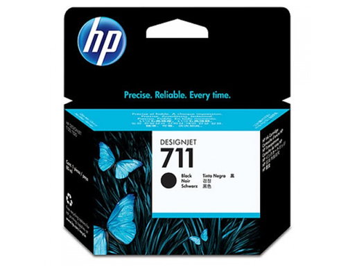 [87729] CARTUCHO HP 711 - CZ129A - NEGRO - 38ML - PARA IMPRESORA DESIGNJET T120 EPRINTER / T520 EPRINTER / T130