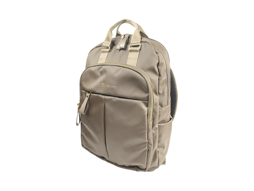 [90638] BULTO DE NOTEBOOK 15.6" KLIPX TOSCANA TIPO MOCHILA, CREMA (KNB-468KH)