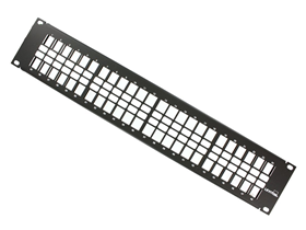 [76598] PATCH PANEL DE 48 PUERTOS, MODULAR, LEVITON. INCLUYE BARRA DE MANEJO DE CABLES. NO INCLUYE CONECTORES.