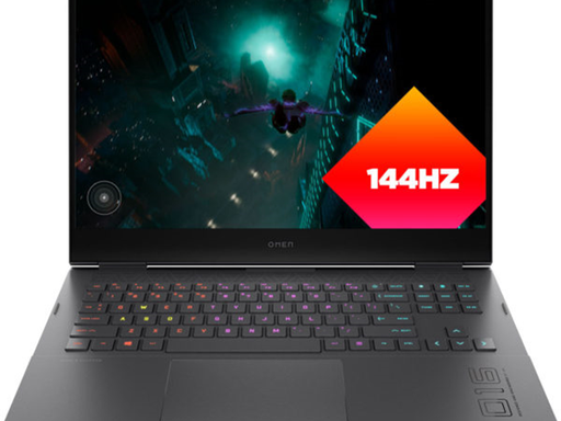 [92710] LAPTOP HP OMEN 16-C0011DX GAMING 16.1" 144HZ FHD, AMD RYZEN 7 5800H 3.2 GHZ, 16GB RAM, 512GB M.2 PCI-E NVME, WINDOWS 10 HOME, GRAFICOS NVIDIA RTX 3050TI 4GB DDR6, TECLADO BACKLIT RGB, 3X USB 3.0, 1X UB 3.1 TYPE C, 1X HDMI 2.0, 1X GIGABIT PORT, WIFI 6 / BT 5.1, BLACK (4Q8X9UA#ABA)