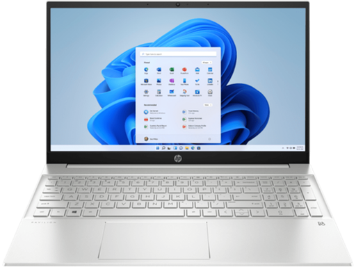 [93478] LAPTOP HP PAVILION 15T-EG100, 15.6” FHD TOUCH, I7-1195G7 2.9GHZ, 16GB DDR4, 1TB SSD, NVIDIA MX350 2GB, WIFI 6, BT 5.2, 1X USB C, 2 X USB, 1 X HDMI 2.0, JACK 3.5" AUDIO, W11, BACKLIT KEYBOARD, NATURAL SILVER, (55H78AV)