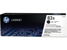 [75797] TONER HP 83X - CF283X - NEGRO - ALTO RENDIMIENTO - 2,200 PAGINAS - PARA IMPRESORA LASERJET PRO MFP M125NW, MFP, M201DW, M225DW