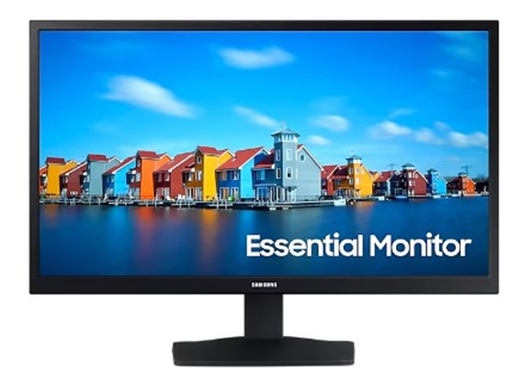 [94118] MONITOR SAMSUNG 22"  S33A FHD (1920X1080), 60 HZ, 5MS, 250 CD/M2, 178° ANGULO DE VISION, GAME MODE, EYE SAVER, X1 HDMI 1.4 , X1 D-SUB VGA.