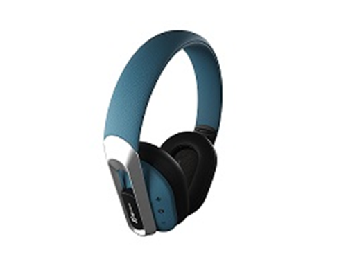 [94221] AUDIFONO CON MICROFONO KLIPX STYLE, BLUETOOTH 5.0, 40 HORAS DE REPRODUCCION, CONTROLES INTEGRADOS, BOCINAS AJUSTABLES, BLUE (KWH-750BL)