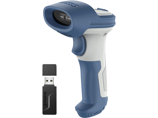 [94167] SCANNER BARCODE INATECK 2D, BLUETOOTH 5.0, 2.4GHZ ADAPTADOR
