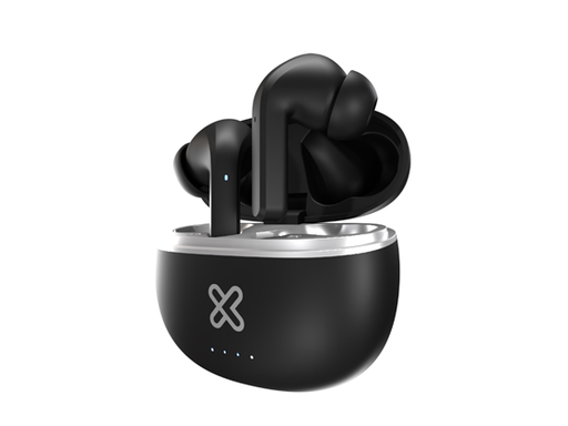 [94212] AUDIFONO CON MICROFONO KLIPX EDGEBUDS PRO, BLUETOOTH 5.0, 6.5 HORAS DE REPRODUCCION, CON CANCELACION DE RUIDO ACTIVA, ESTUCHE CON BATERIA PARA 4 CARGAS, BLACK (KTE-750BK)