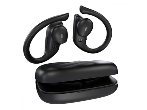 [94214] AUDIFONO CON MICROFONO KLIPX SPORTBUDS, DEPORTIVOS, BLUETOOTH 5.1, 6 HORAS DE REPRODUCCION, RESISTENTE AL SUDOR Y AGUA, ESTUCHE CON BATERIA PARA 3 CARGAS, BLACK (KTE-100BK)