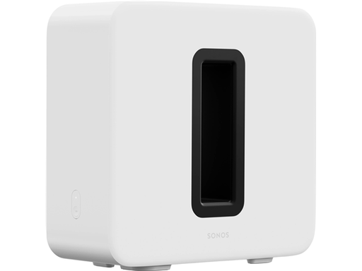 [92740] SUBWOOFER INALAMBRICO SONOS SUB G3 W BLANCO, CON PUERTO ETHERNET, WFI, FRECUENCIA DE REPUESTA DESDE 25HZ.