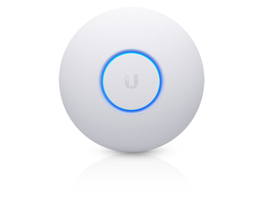 [94341] ACCESS POINT UBIQUITI UAP-NANOHD, 2 WAVE WIFI STANDARS 2.4GHZ 300MBPS - 5GHZ/1733MBPS, 4 X 4 MU-MIMO, 2 PUERTO LAN 10/100/100, POE+ , INDOOR