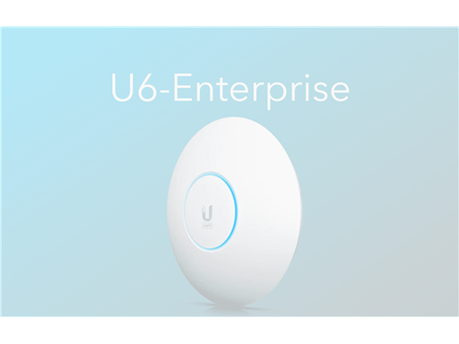 [94473] ACCESS POINT UBIQUITI U6-ENTERPRISE, 2.4GHZ 600 MBPS - 5GHZ/4.8 GBPS - 6.0 GHZ 4.8 GBPS, 1 PUERTO LAN POE, 2 X 2 MU MIMO 2.4 GHZX - 4 X 4 MU MIMO 5GHZ, 4 X 4 MU MIMO 6 GHZ, WIFI 4/WIFI 5/WIFI 6E, SOPORTA 600+ CLIENTES CONCURRENTES.