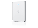 ACCESS POINT IN WALL UBIQUITI U6-IW, 2.4GHZ/573 MBPS - 5GHZ/4800 MBPS, 4 PUERTOS GIGABIT, 802.11AX INDOOR