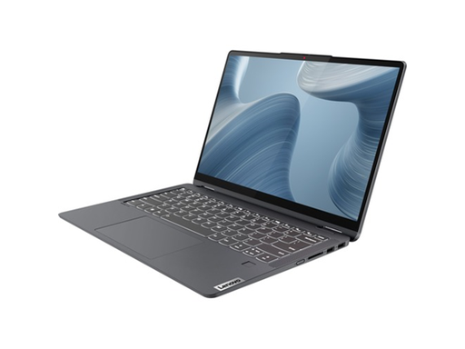 [94626] LAPTOP LENOVO IDEAPAD FLEX 5 14IAU7 2 EN 1, 14.0” IPS WUXGA (1900 X 1200) TOUCH, INTEL I5-1235U (10 CORES), 8GB DDR4 (SOLDERED), 512GB SSD PCIE 4.0, 1 X USB C 3.2 GEN 2 / THUNDERBOLT, 2 X USB 3.2, 1 X HDMI, CARD READER, WIFI 6, BT 5.1, WINDOWS 11 HOME ENGLISH, INTEL IRIS XE GRAPSICS, STORM GRAY, FINGERPRINT READER, BACKLIT KEYBOARD (82R70006US)