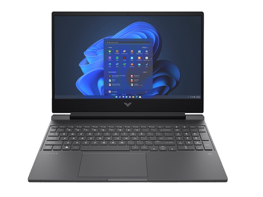 [94667] LAPTOP HP VICTUS 15-FB0028NR GAMING 15.6" IPS FHD 144HZ, RYZEN 7 5800H 8 CORE, 16GB, 512GB SSD M.2, GRAFICOS RTX 3050 TI 4GB DDR6, PUERTOS 2X USB 3.1, 1X HDMI 2.1, 1X GBE LAN, LECTOR DE TARJETA SD, BACKLIT,  WIFI 6, BT 5.2, WINDOW 10 INGLES, MICA SILVER (677H9UA#ABA)