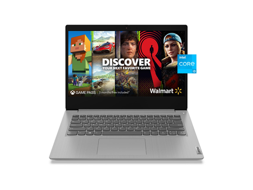 [94668] LAPTOP LENOVO IDEAPAD 3 14LTL05, 14" FHD, I3 1115G4 3.0 GHZ DUAL CORE, 8GB, 256GB SSD, BACKLIT KEYBOARD, WINDOWS 11 HOME, WIFI 6, BLUETOOTH 5.1, 1 X HDMI PORT, 2 X USB 3.2 GEN 1, JACK 3.5" AUDIO, LITHIUM-ION BATTERY, PLATINUM GRAY, INGLES (81X700FTUS)