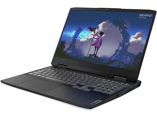 [94670] LAPTOP LENOVO IDEAPAD GAMING 3 15IAH7 15.6" IPS FHD 120HZ, INTEL CORE I7-12700H 3.1GHZ, 16GB DDR4, 512GB, NVIDIA GTX 3050 TI 4096MB DDR6 (DEDICADO) WIN 11 HOME 64-BIT, BACKLIT KEYBOARD, BT 5.0, HDMI 1.4, USB 3.2 GEN 1 ALLWAYS ON, USB 3.2 GEN 1, USB 3.2 GEN 1 (POWER/DISPLAYPORT) LAN, ONYX GREY (82S9005JUS)