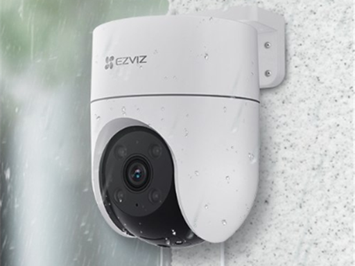 [94815] CAMARA DE VIGILANCIA, EZVIZ CS-H8C, PTZ, VISIÓN NOCTURNA EN COLOR, TARJETA MICROSD HASTA 512 GB, COBERTURA  360°, CONVERSACIÓN BIDIRECCIONAL, 1080P, H.265 / H.264