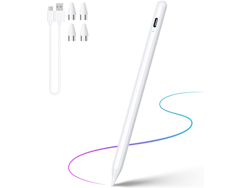 [94829] STYLUS DRYMOKINI PARA IOS, ANDROID, RECARGABLE, 16.5CM, BLANCO